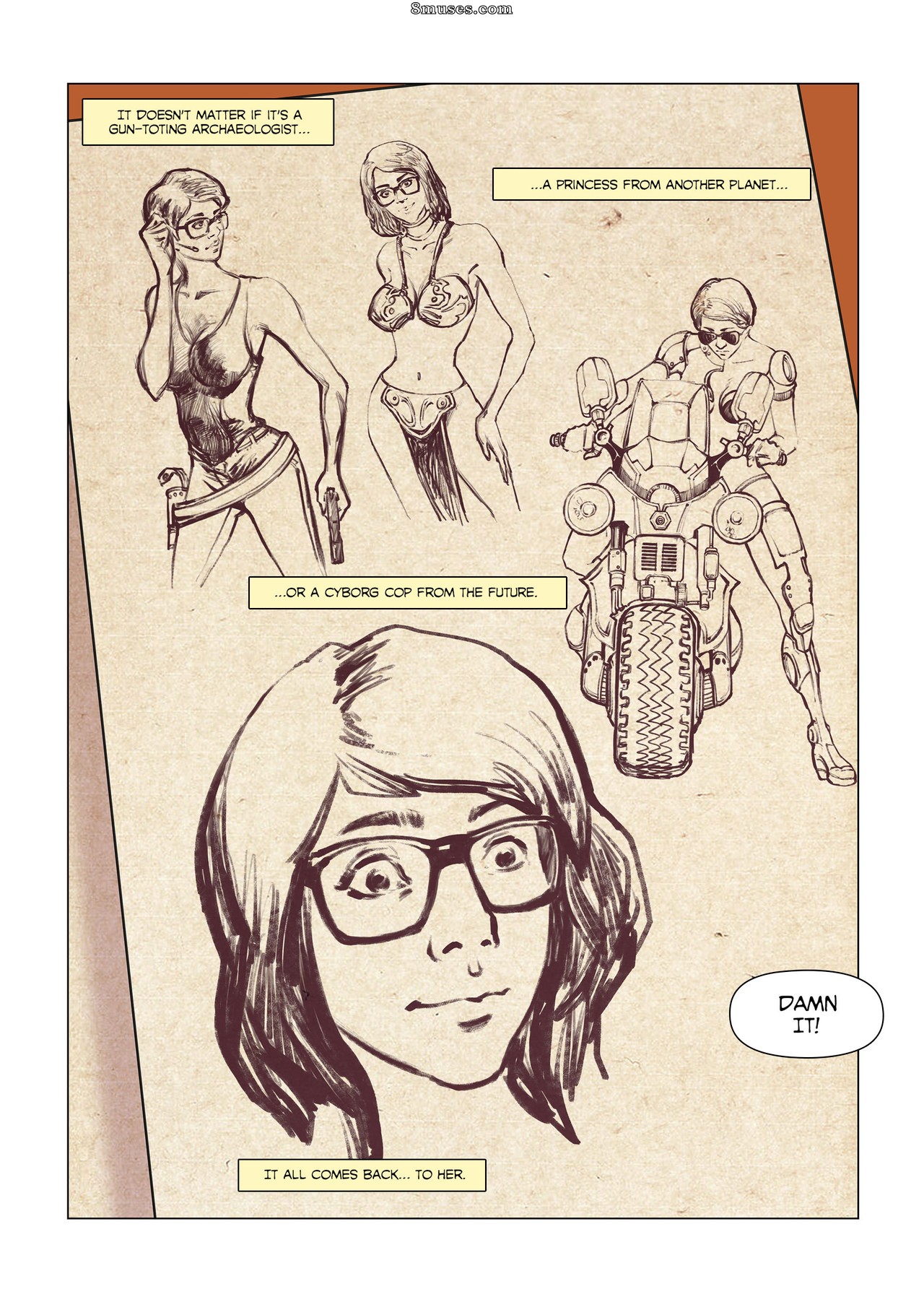 Expansionfan Comics - Historia de amor de ficción meta - Página 3