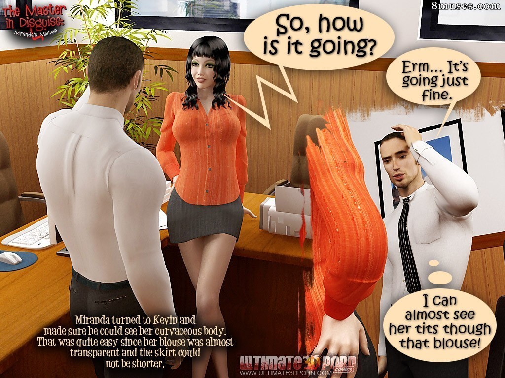 Ultimate3DPorn Comics - El maestro disfrazado, el error de Miranda - Página 8
