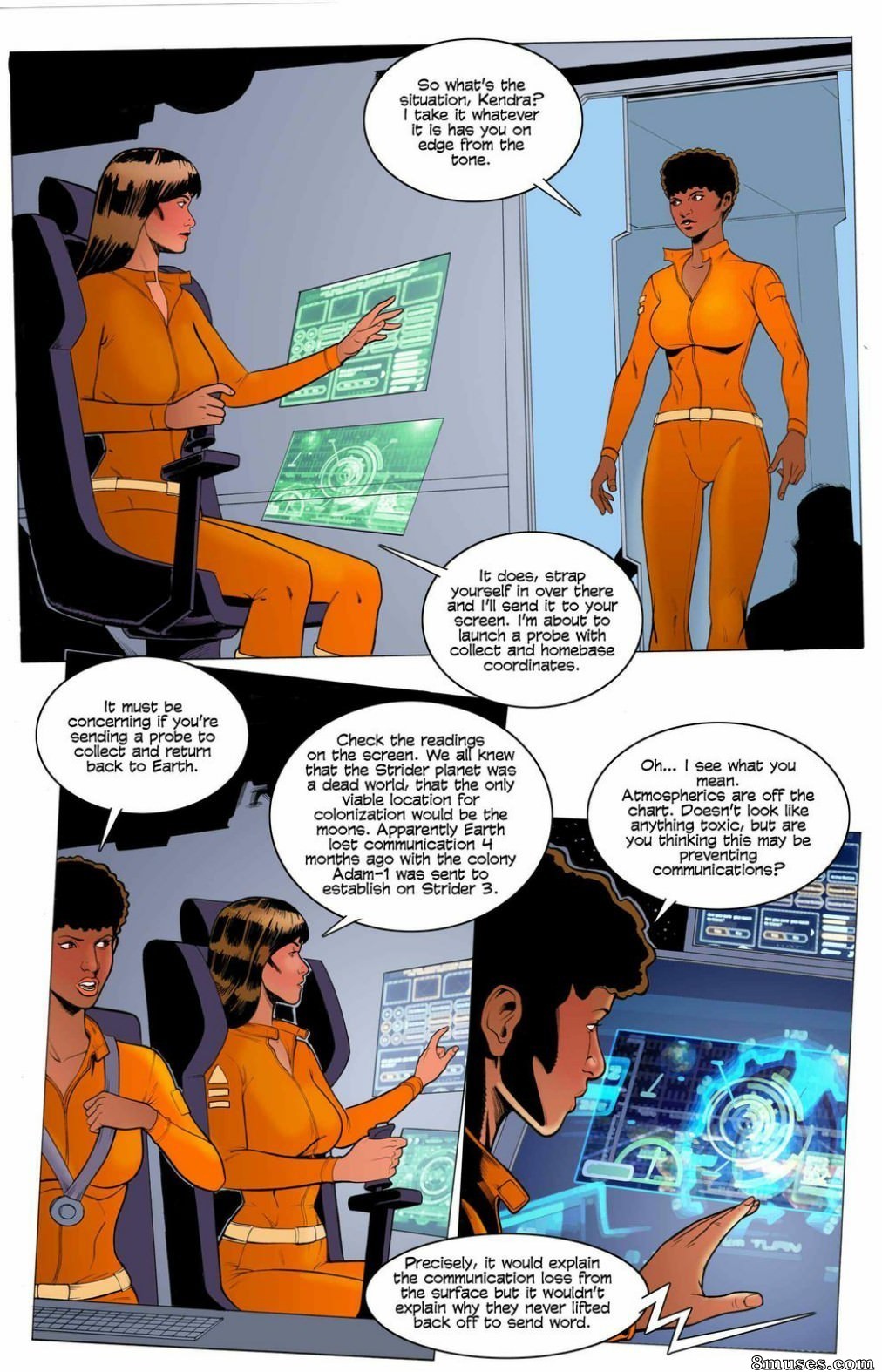 Giantess Club Comics - Atmospheric Conditions - Page 9