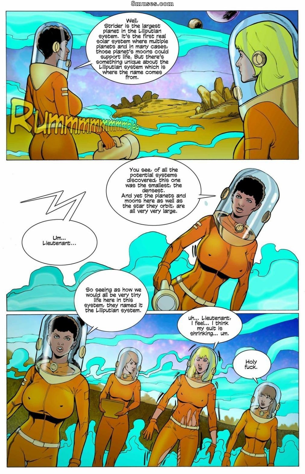 Giantess Club Comics - Condições atmosféricas - Página 20