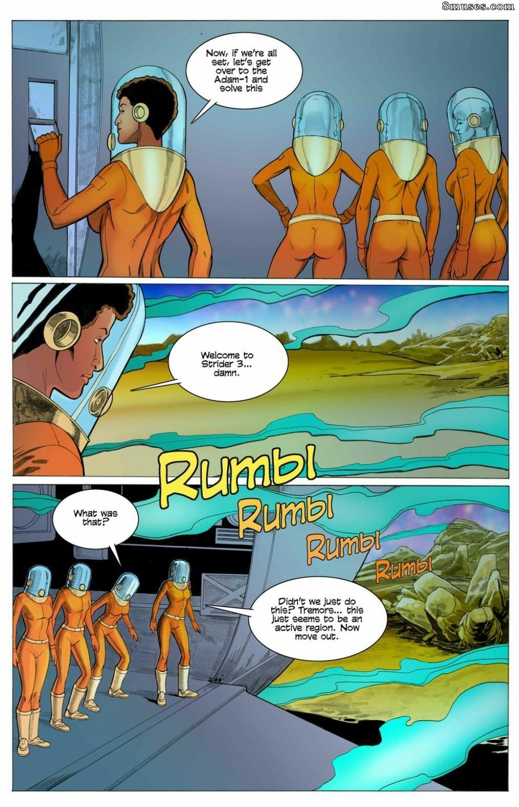 Giantess Club Comics - Condições atmosféricas - Página 18