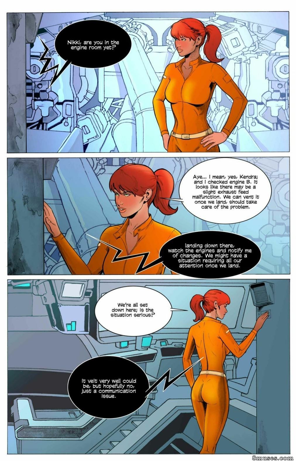 Giantess Club Comics - Atmospheric Conditions - Page 7