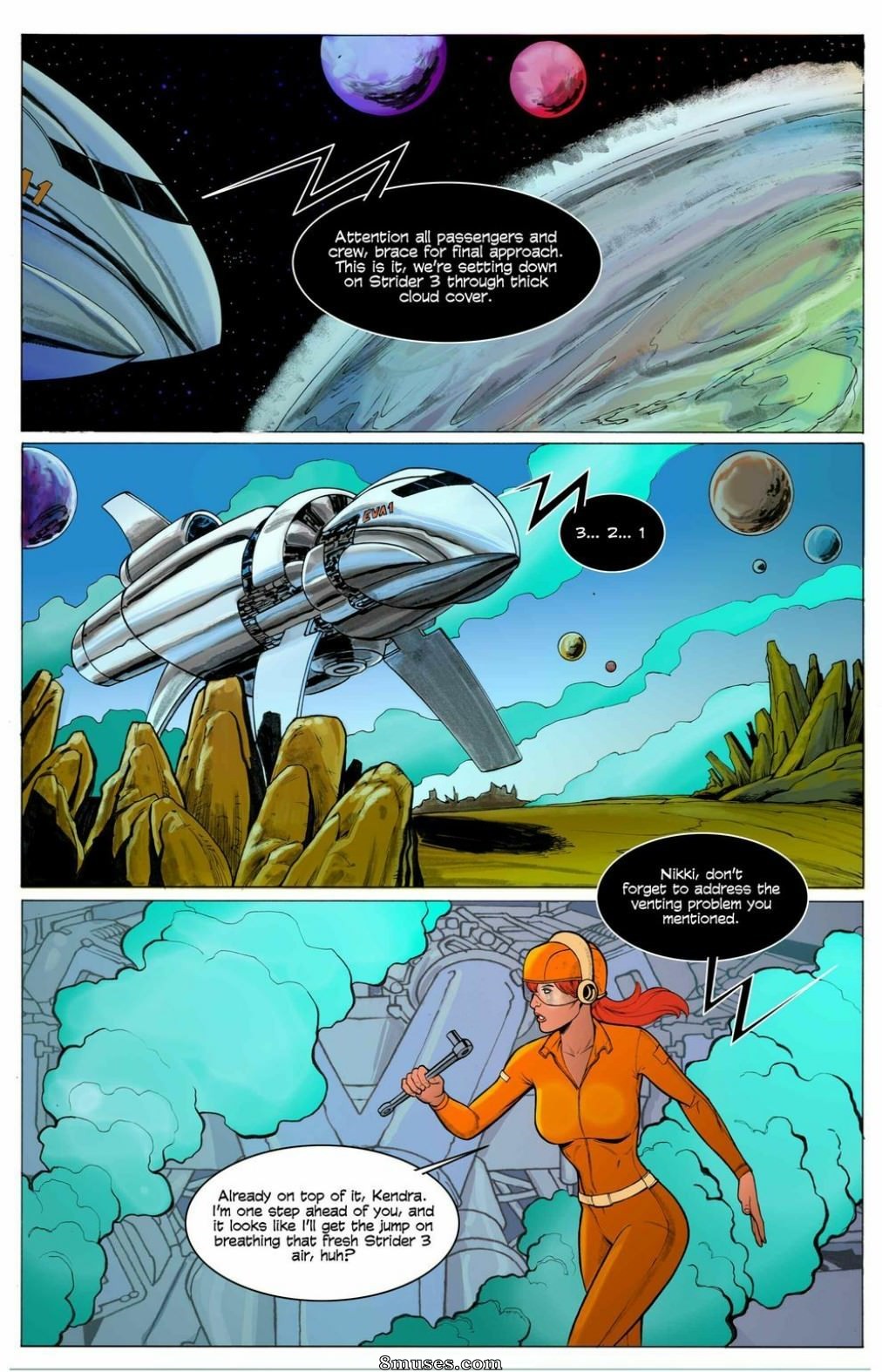 Giantess Club Comics - Condiciones atmosféricas - Página 11