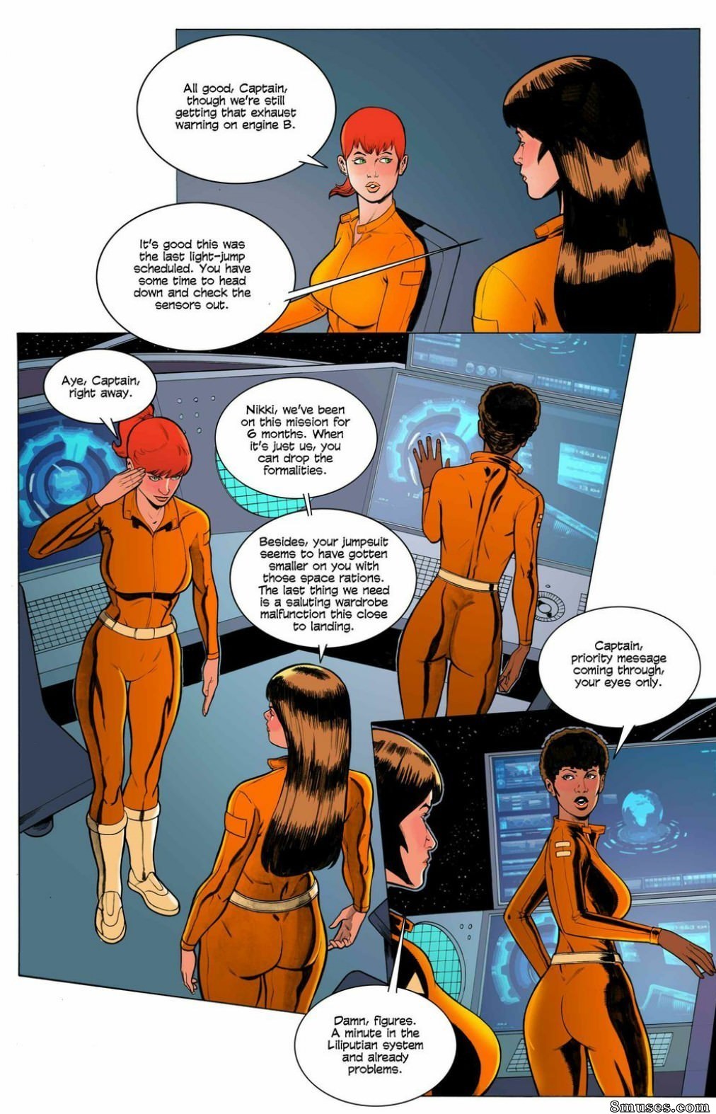 Giantess Club Comics - Atmospheric Conditions - Page 4