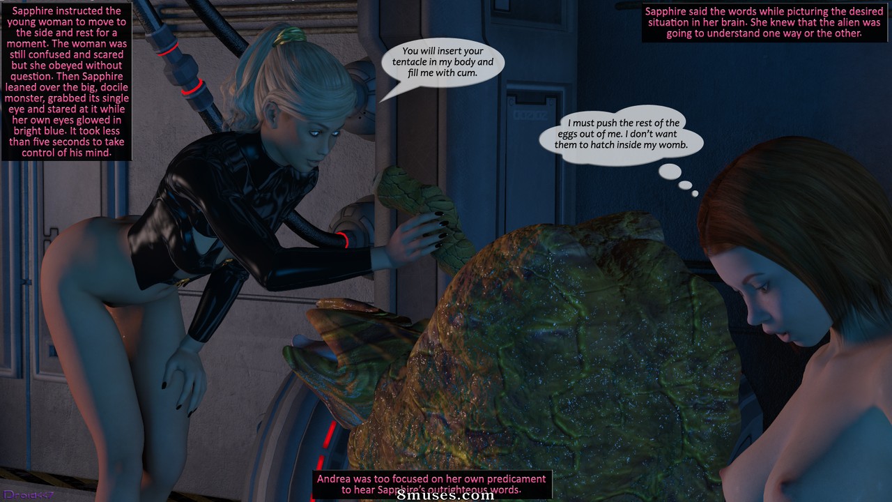 3DMonsterStories.com Comics - Sapphire's Quest - Doppelganger - Page 15
