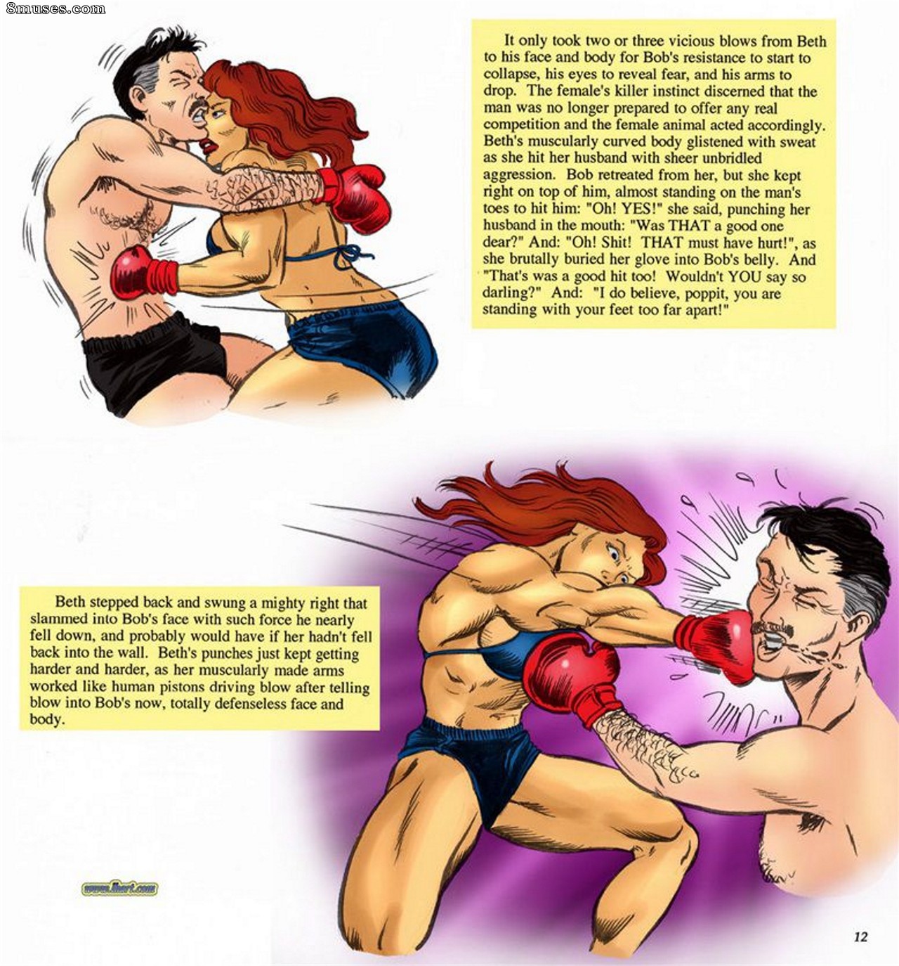 O declínio de um marido - Edição 1 - A queda de um pai - Página 12
