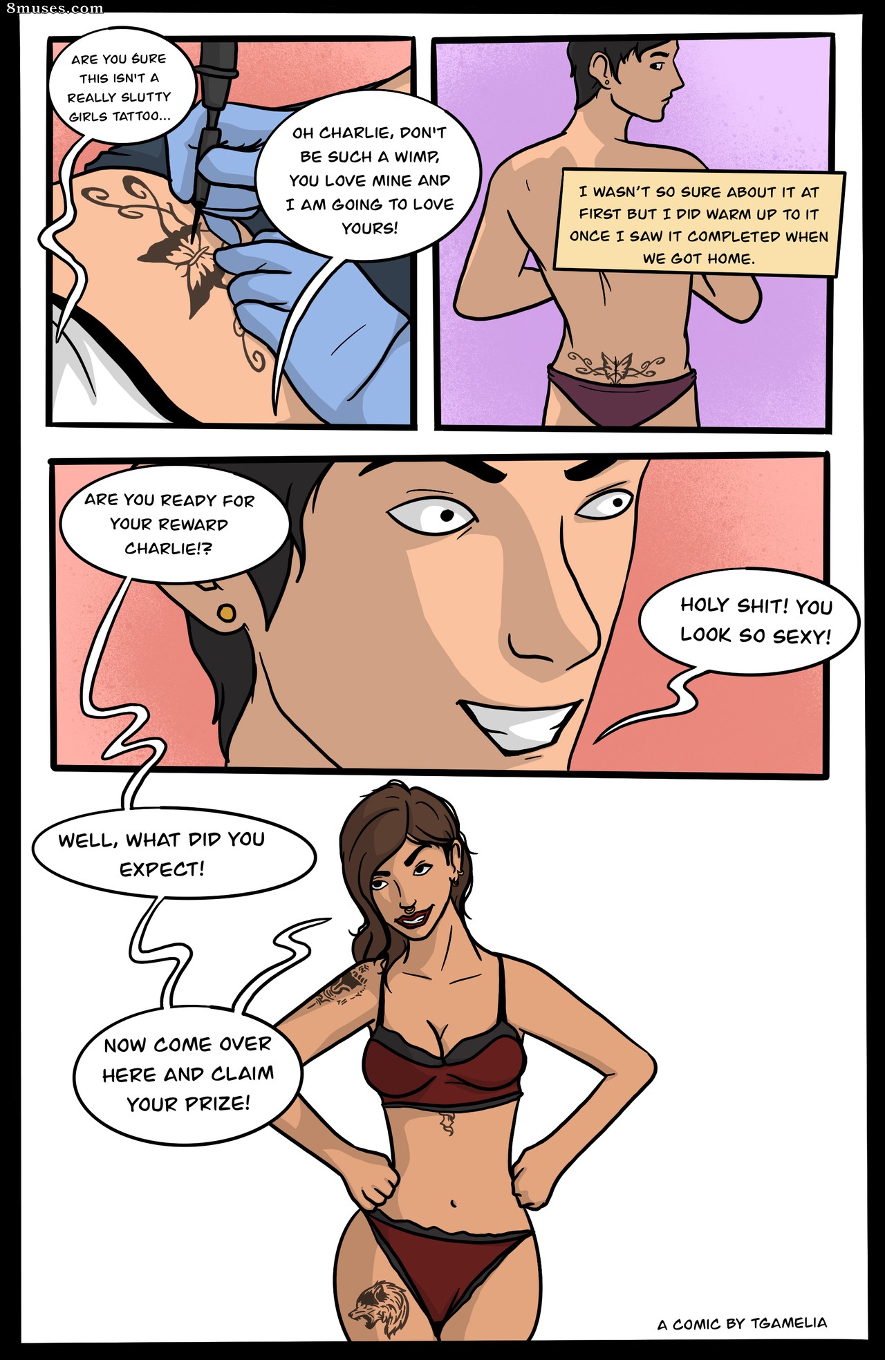TGAmelia - The Tattoo - Page 7