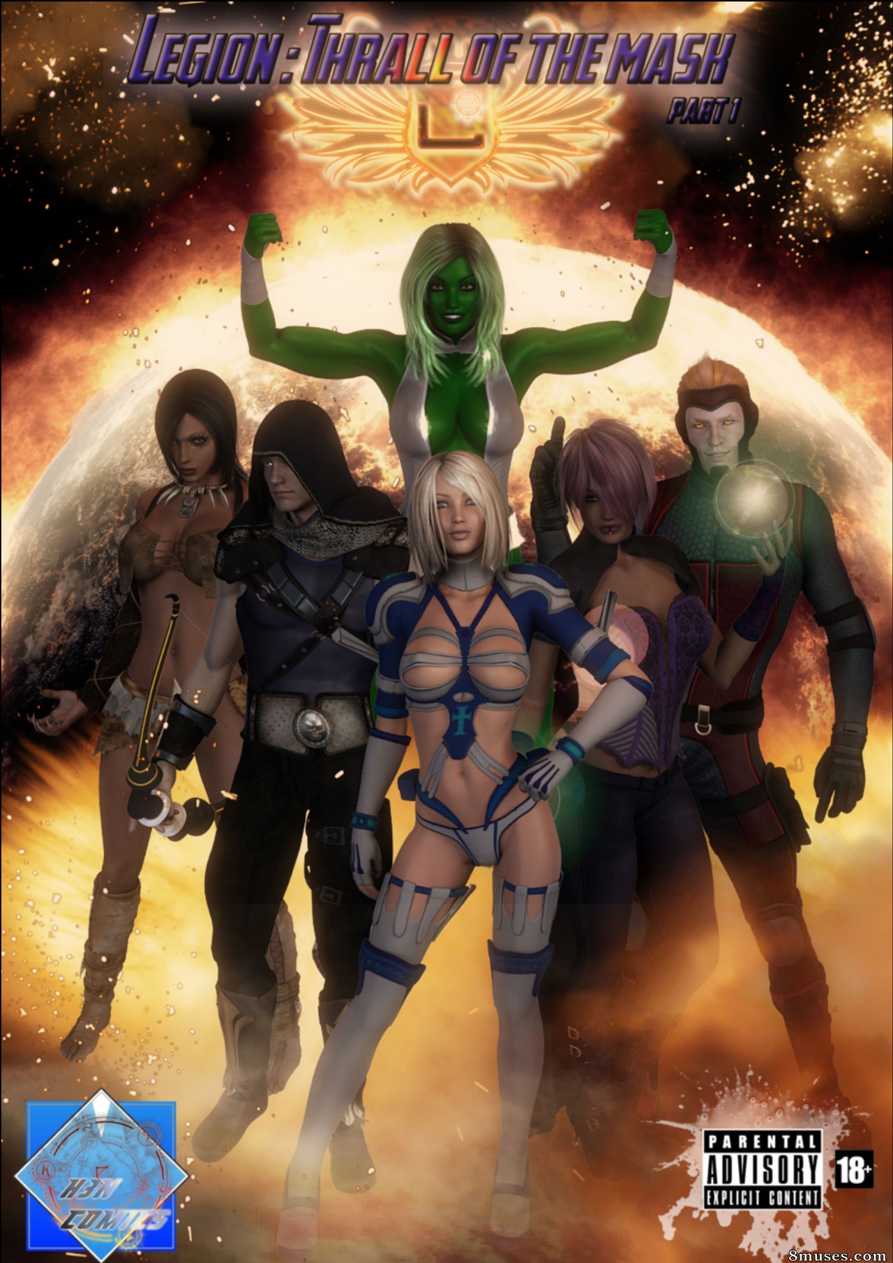 Legion Thrall of the Mask - Issue 1 - Page 1