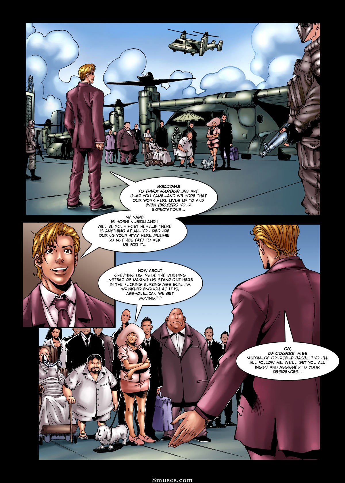 Cómics - Puerto oscuro - Página 17