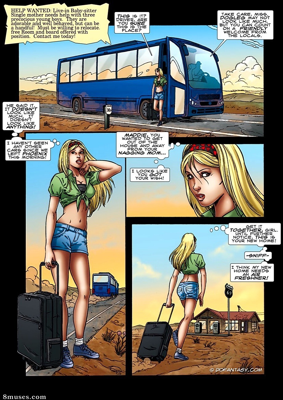 Fansadox Comics - Fansadox 322 - Moffett - Babysitting Horror Games - Page 3