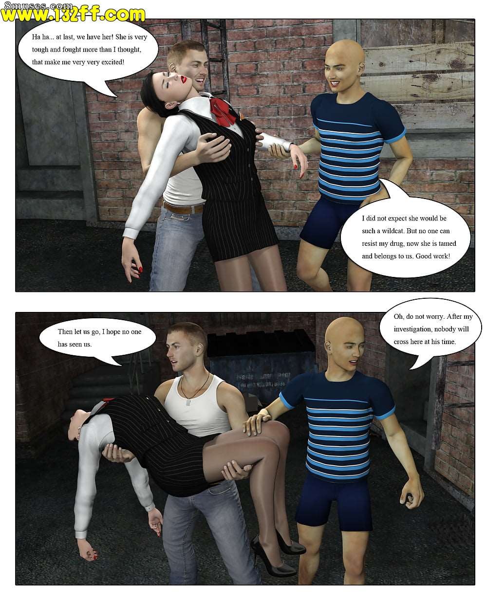 132ff - Sneak attack and rape the front desk OL - Page 10