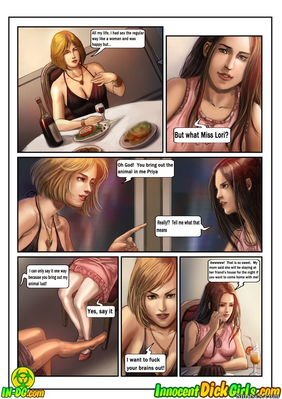 Innocent Dickgirls Comics - The New Crush - Page 5