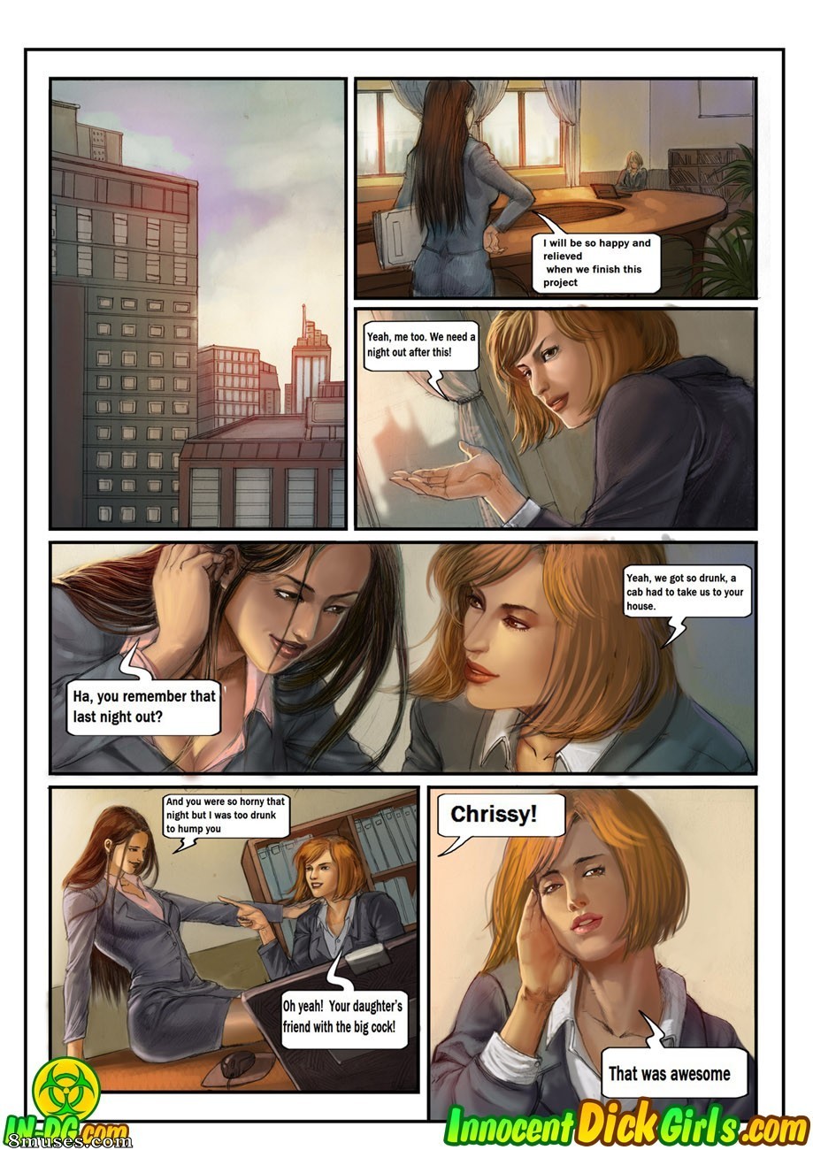 Innocent Dickgirls Comics - O novo crush - Página 2