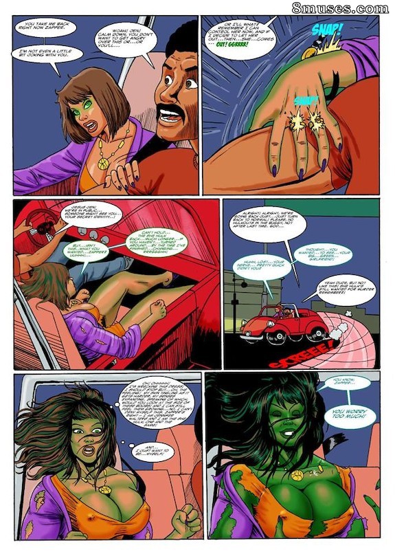 Manic Comics - Sexta-feira da Mulher-Hulk - Página 9