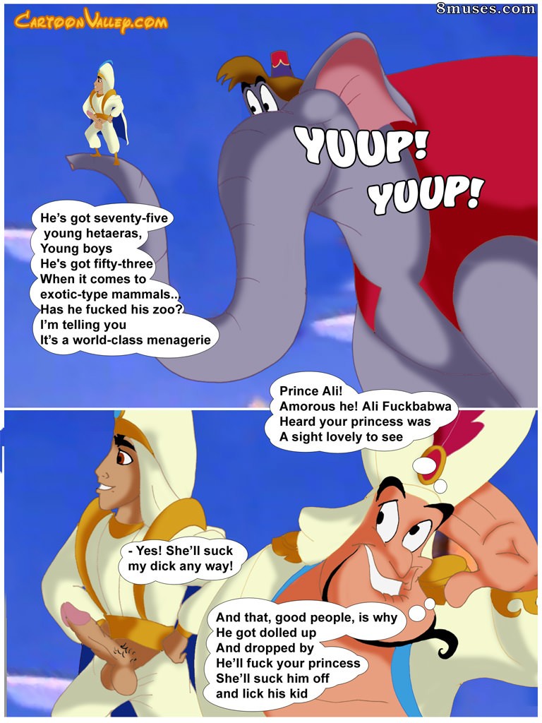 Aladdin and The Magic Lamp - The Fucker from Agrabah - Page 51