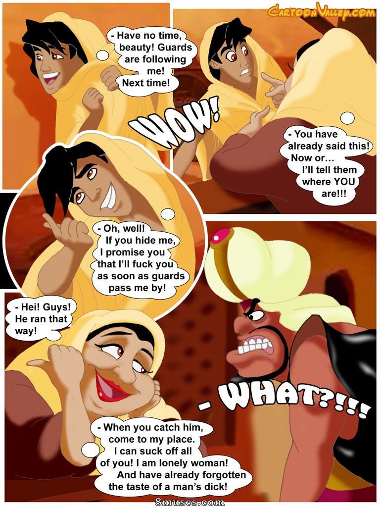 Aladdin and The Magic Lamp - The Fucker from Agrabah - Page 7