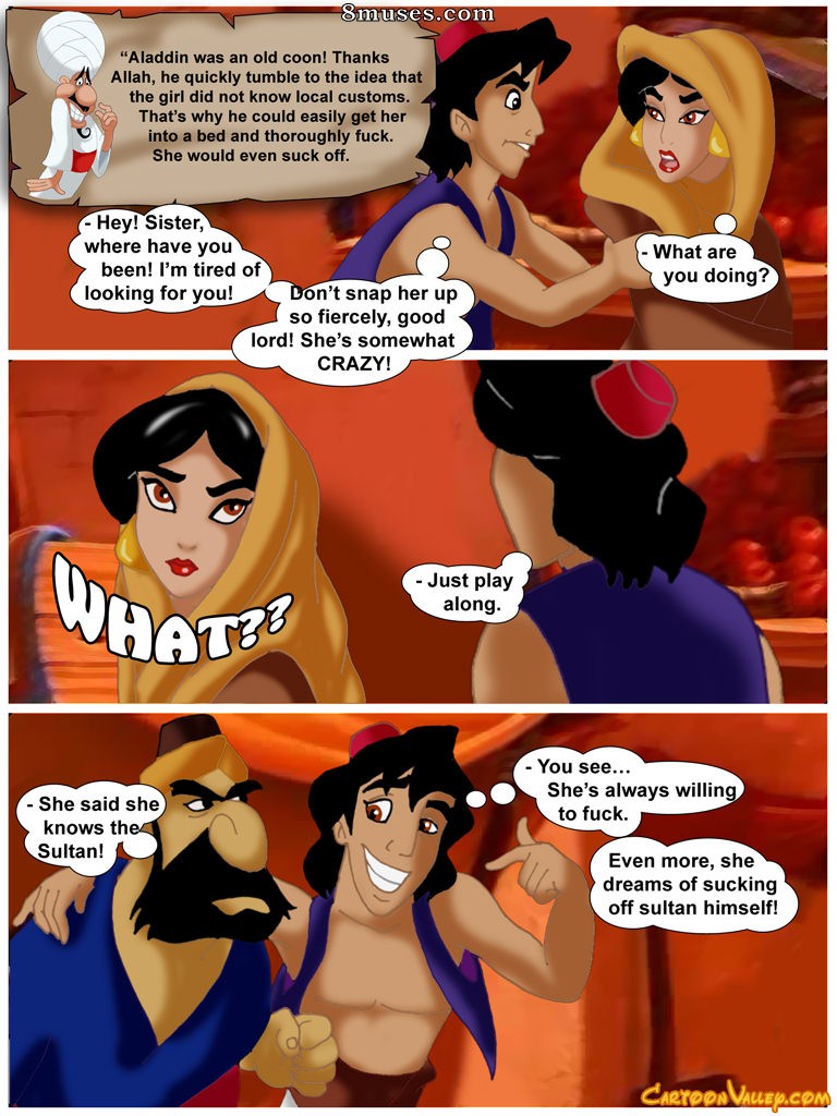 Aladdin and The Magic Lamp - The Fucker from Agrabah - Page 26
