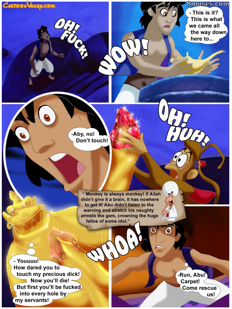 Aladino e a lâmpada mágica - O Fodente de Agrabah - Página 36