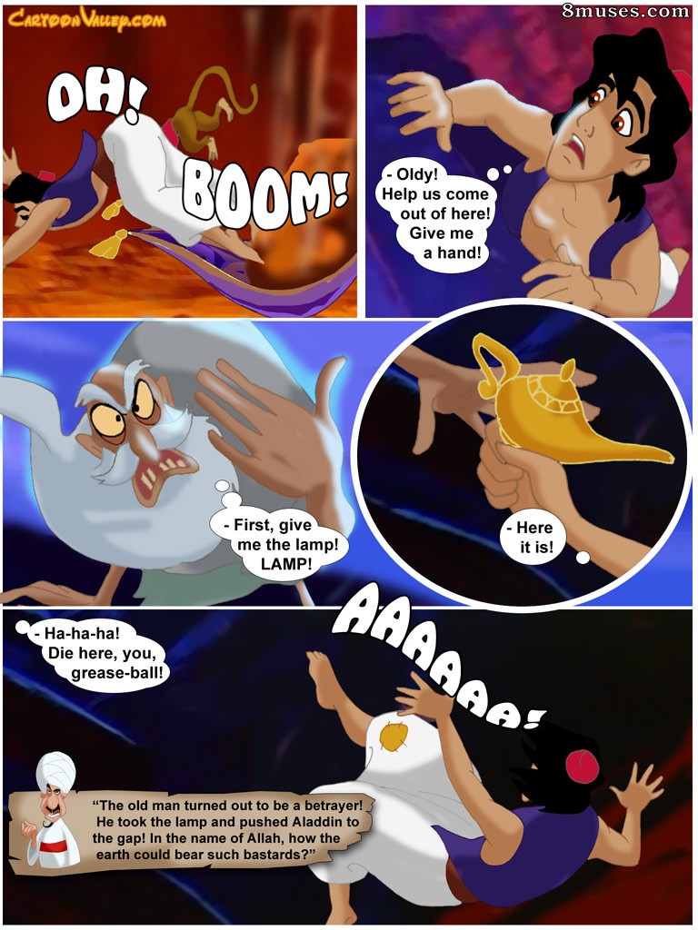 Aladdin and The Magic Lamp - The Fucker from Agrabah - Page 38