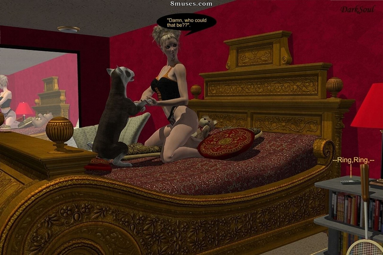 DarkSoul3D Comics - Tarde chuvosa de Janey - Original - Página 6