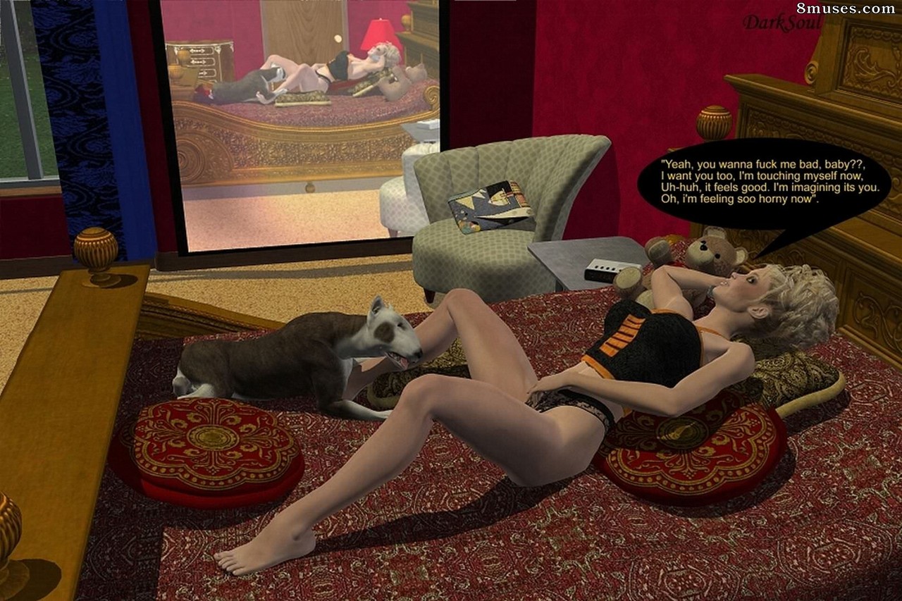 DarkSoul3D Comics - Janey's Rainy Afternoon Original - Page 10