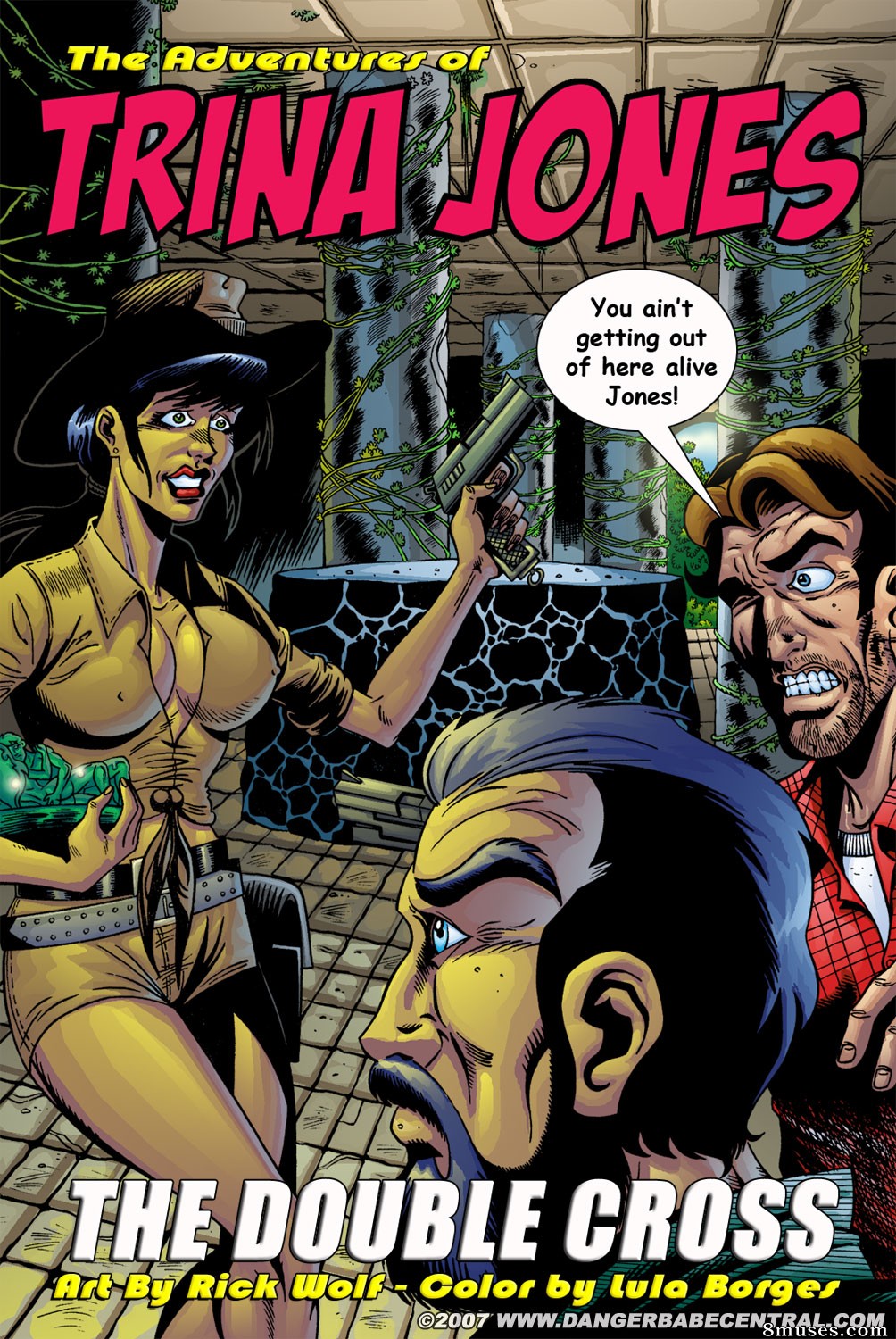 2D - Trina Jones - The Double Cross - Page 1