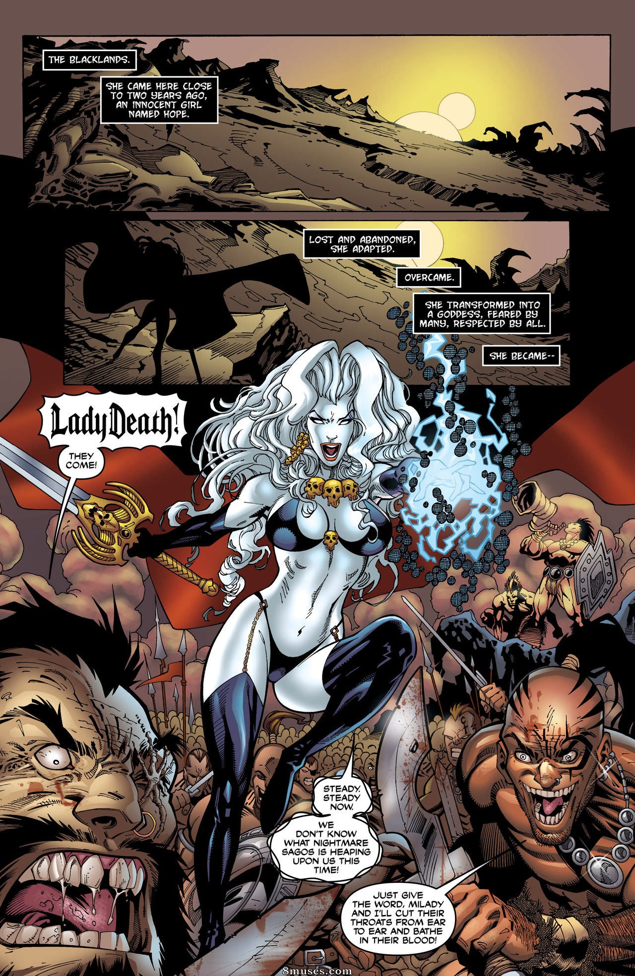 Lady Muerte - Orígenes - Número 1 - Página 3