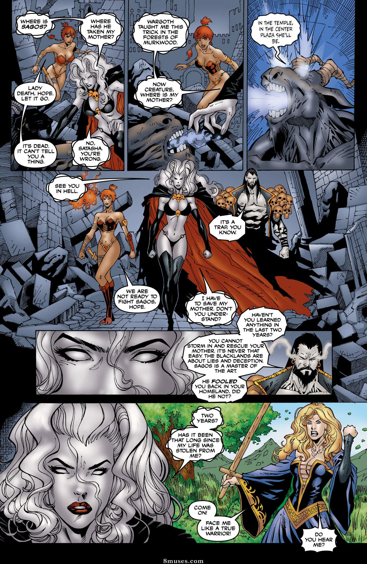 Lady Morte - Origens - Edição 1 - Página 16