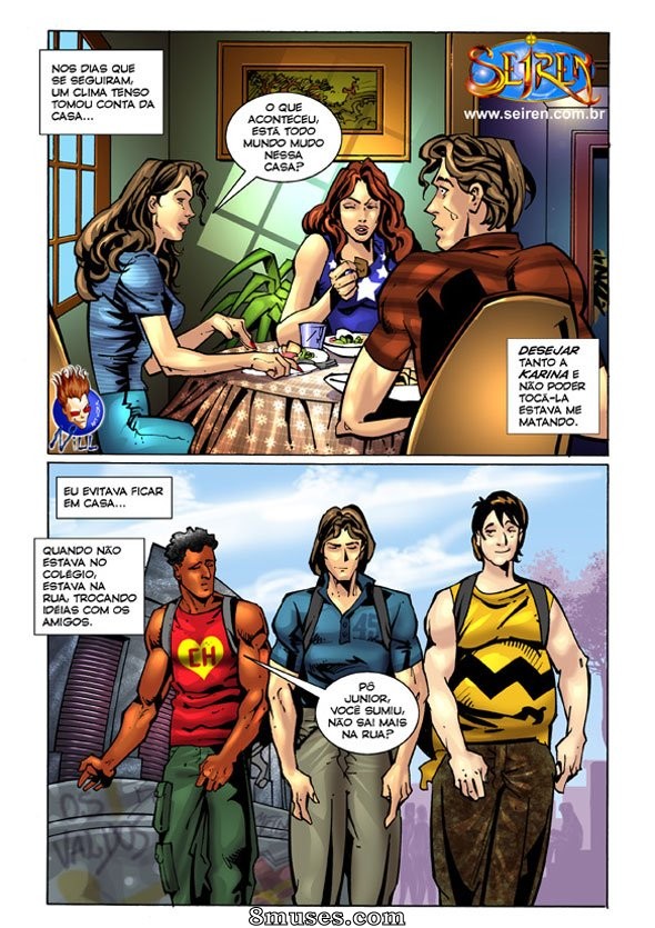 Seiren.com.br Comics - Minha prima Karina - Página 9