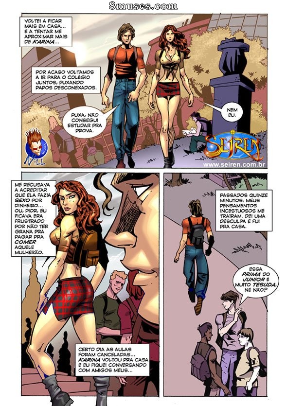 Seiren.com.br Comics - Minha prima Karina - Página 10