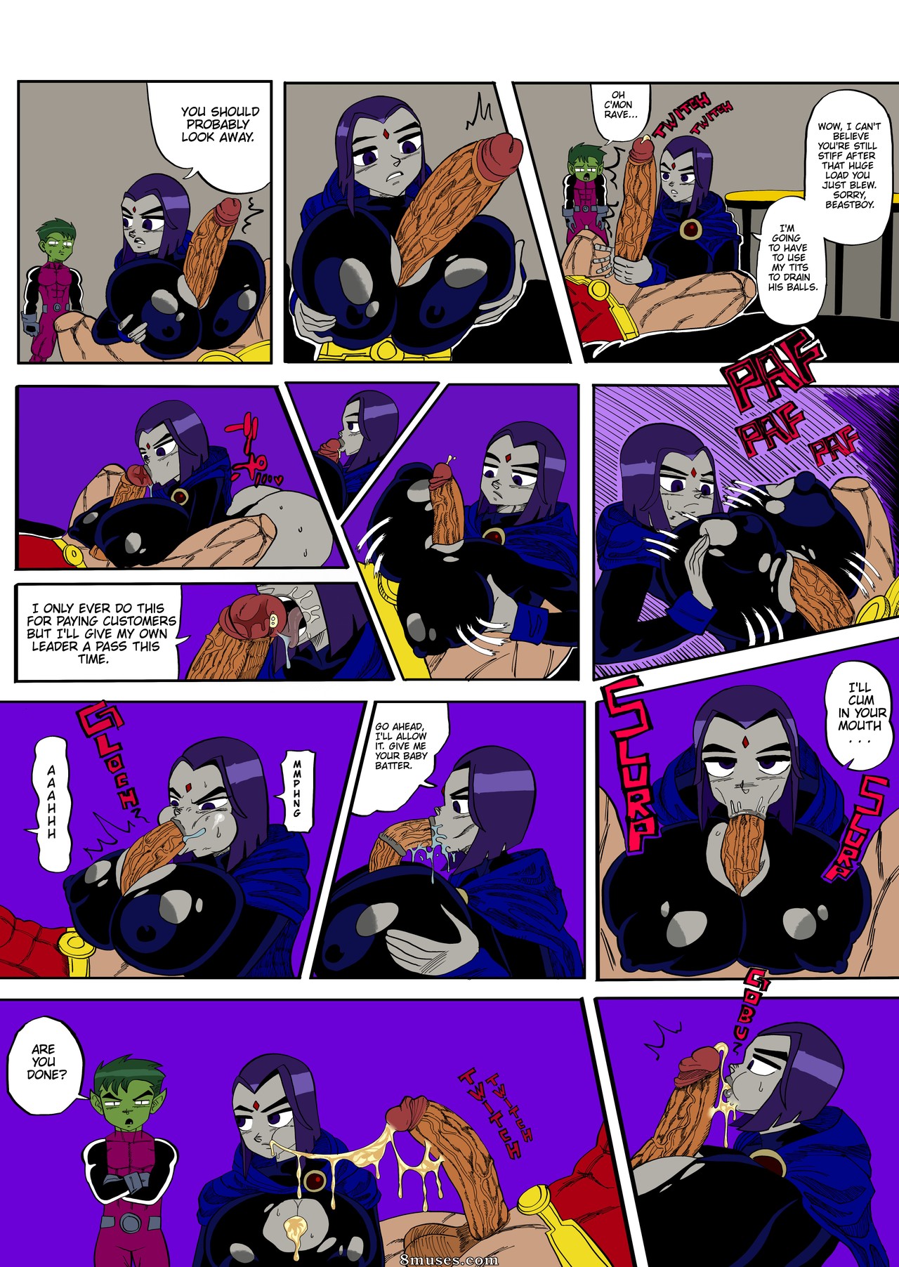 DoompyPomp Comics - Teen Titans Relief - Page 7