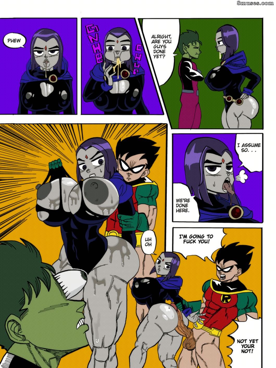DoompyPomp Comics - Alívio dos Jovens Titãs - Página 8