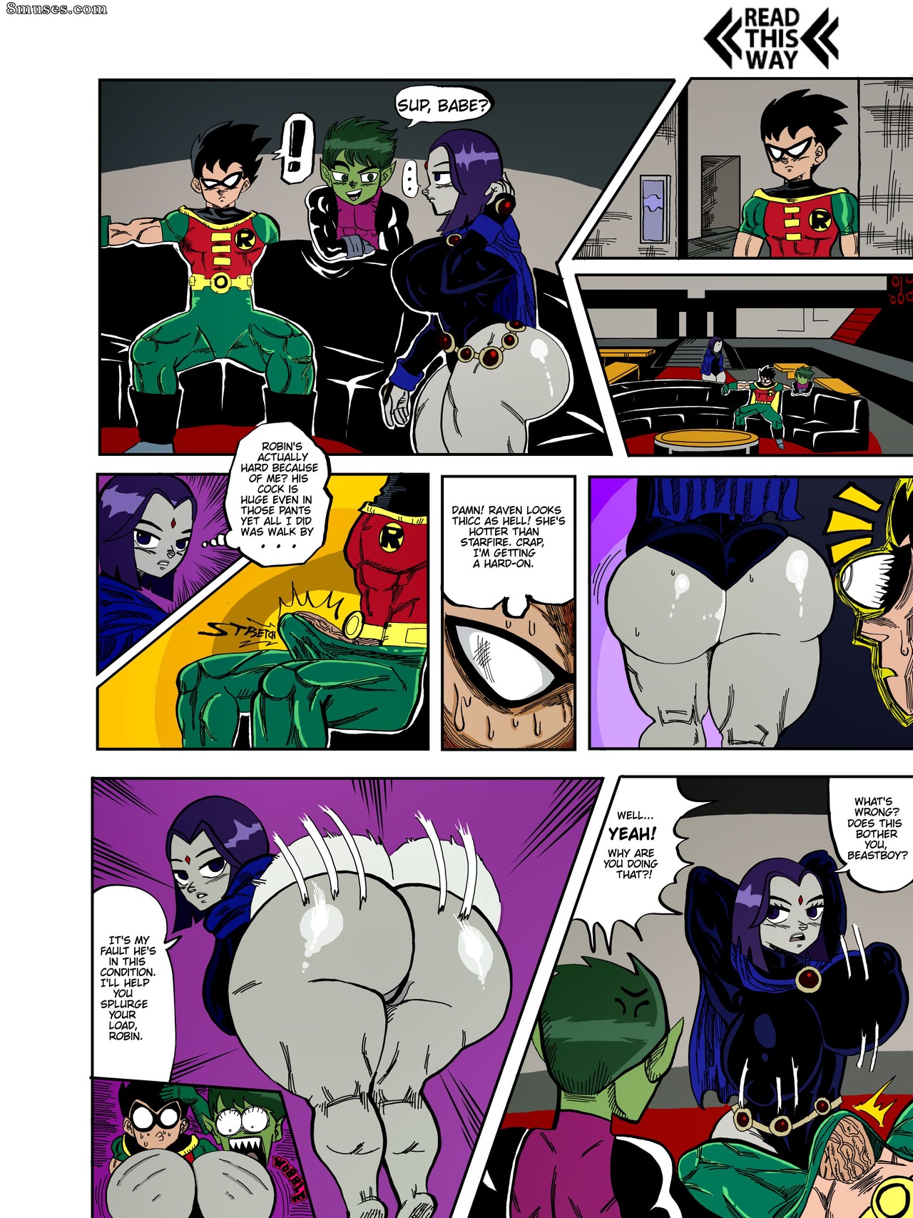 DoompyPomp Comics - Alívio dos Jovens Titãs - Página 3