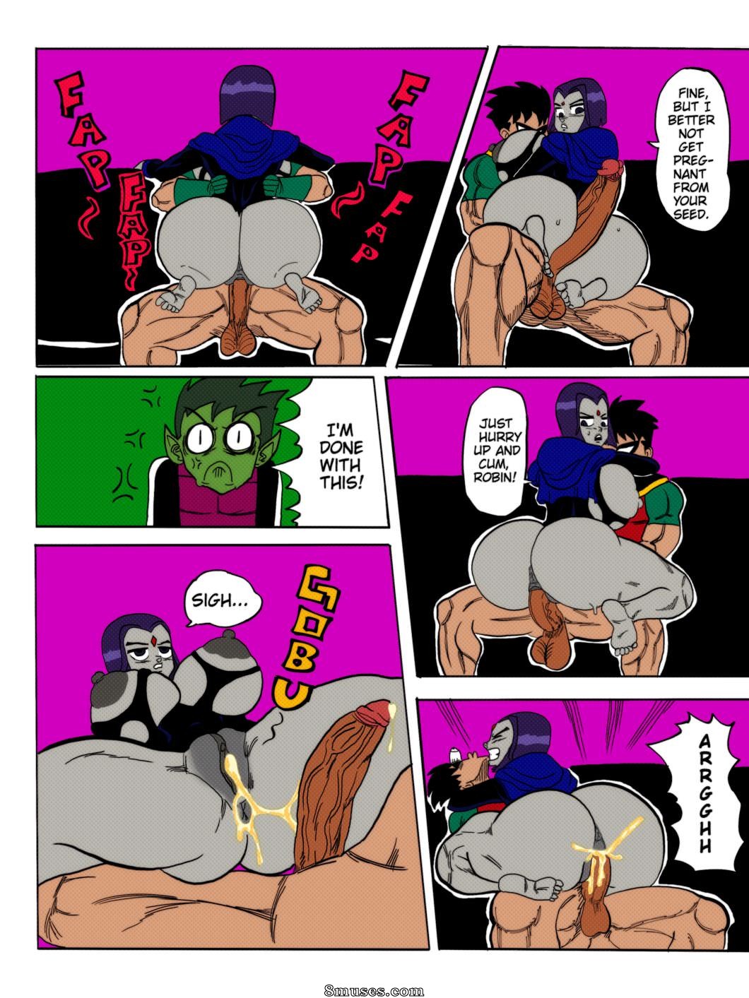 DoompyPomp Comics - Alívio dos Jovens Titãs - Página 9