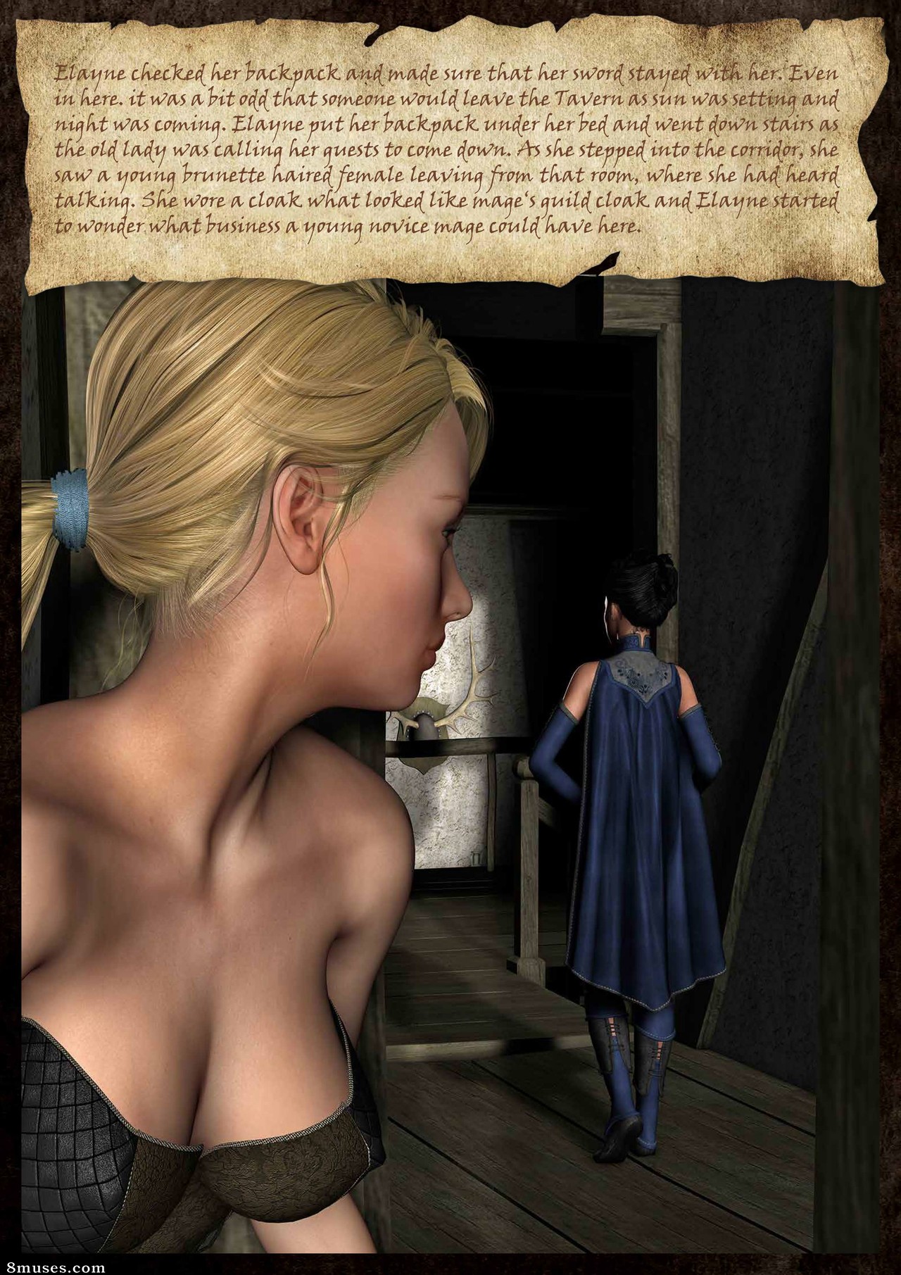 Knight Elayne - Secrets of the Tavern - story - Page 8