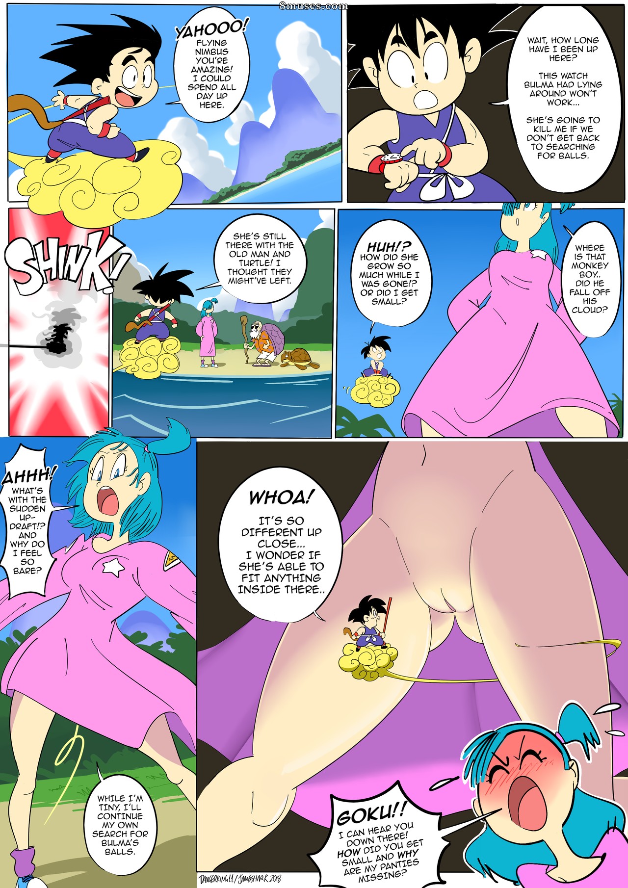 DangerKing11 - Bulma's Missing Balls - Page 1