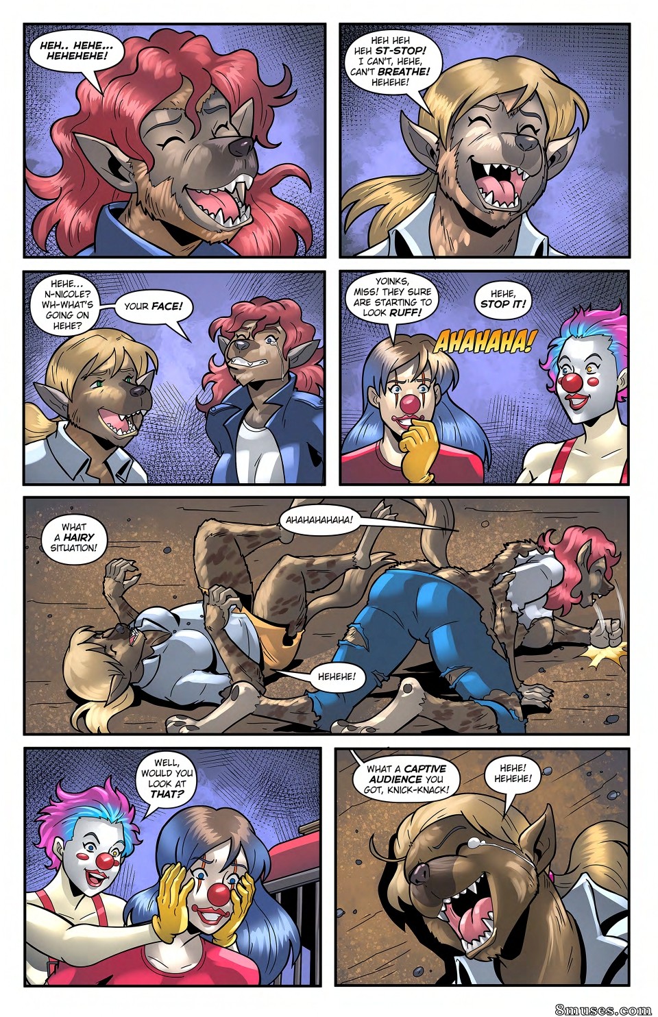 Transform Fan Comics - Circo siniestro - Página 9