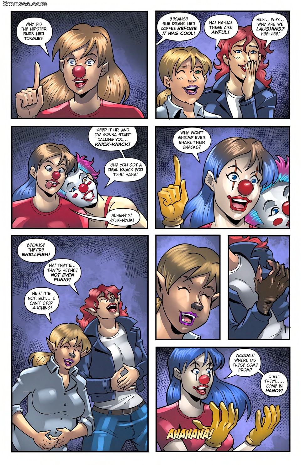 Transform Fan Comics - Circo siniestro - Página 8