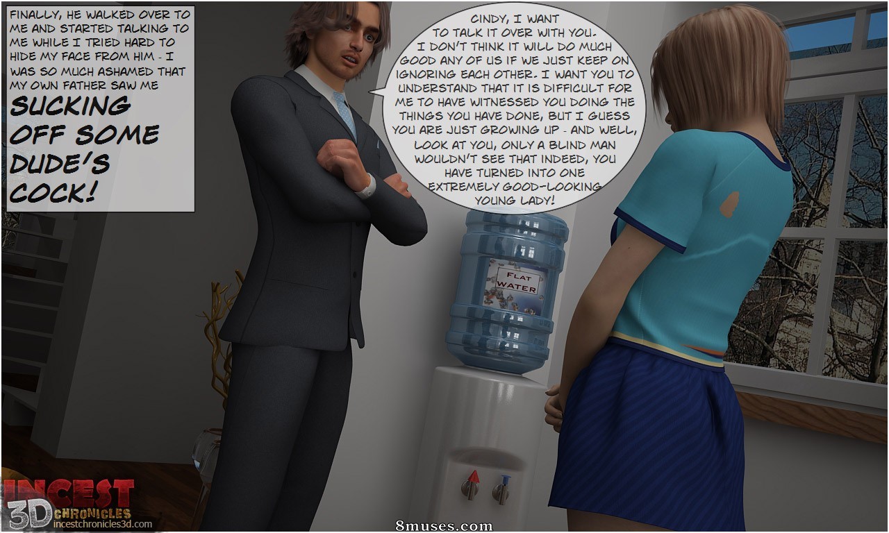 IncestChronicles3D Comics - Cumpleaños de papá - Página 21