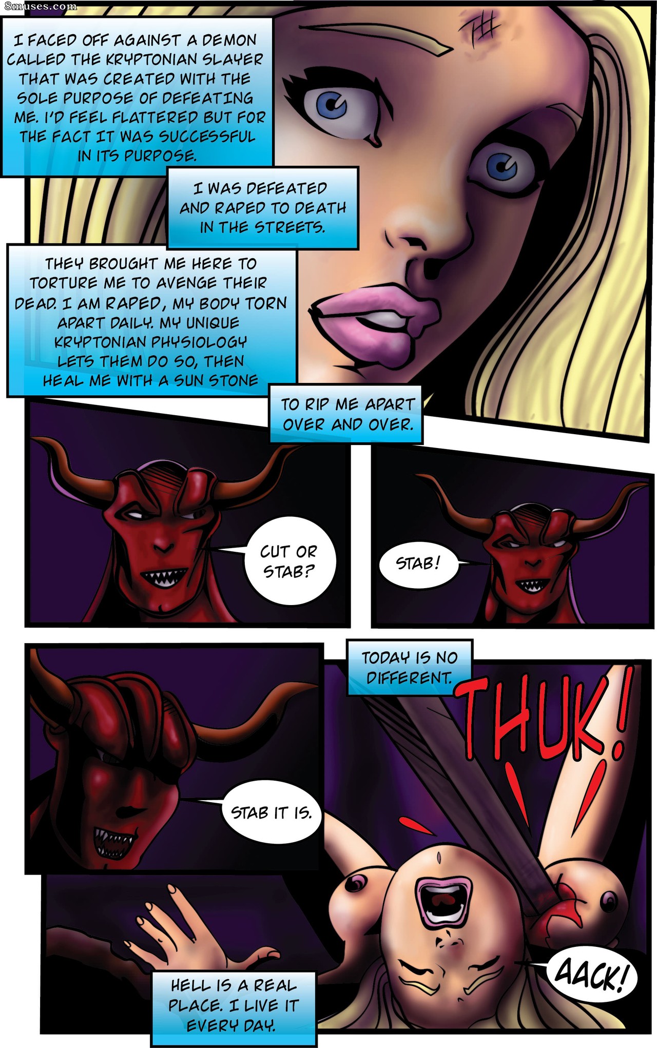 Supergirl -  Demonic Bloodsport - Issue 2 - Page 4