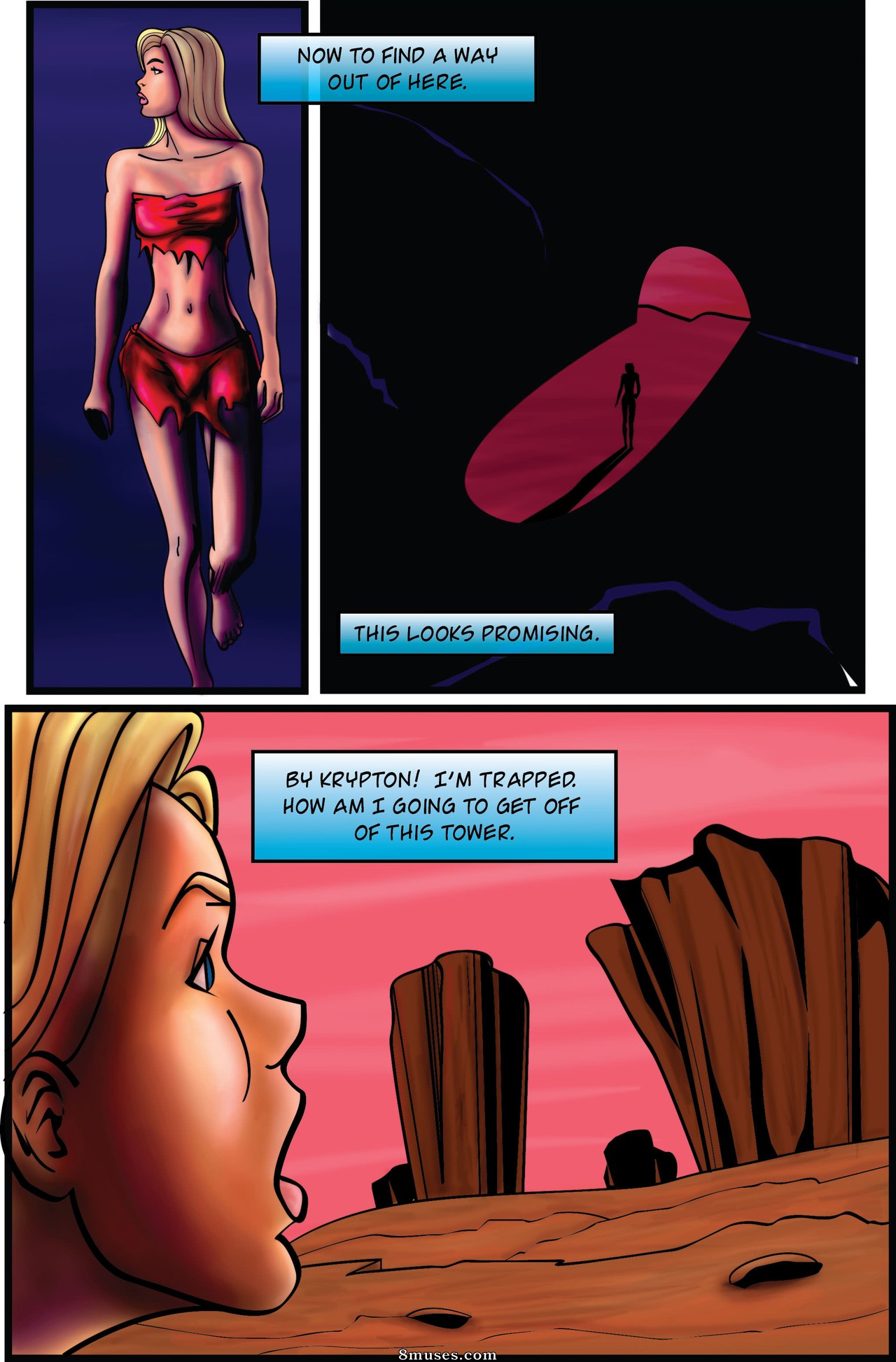 Supergirl -  Demonic Bloodsport - Issue 2 - Page 17