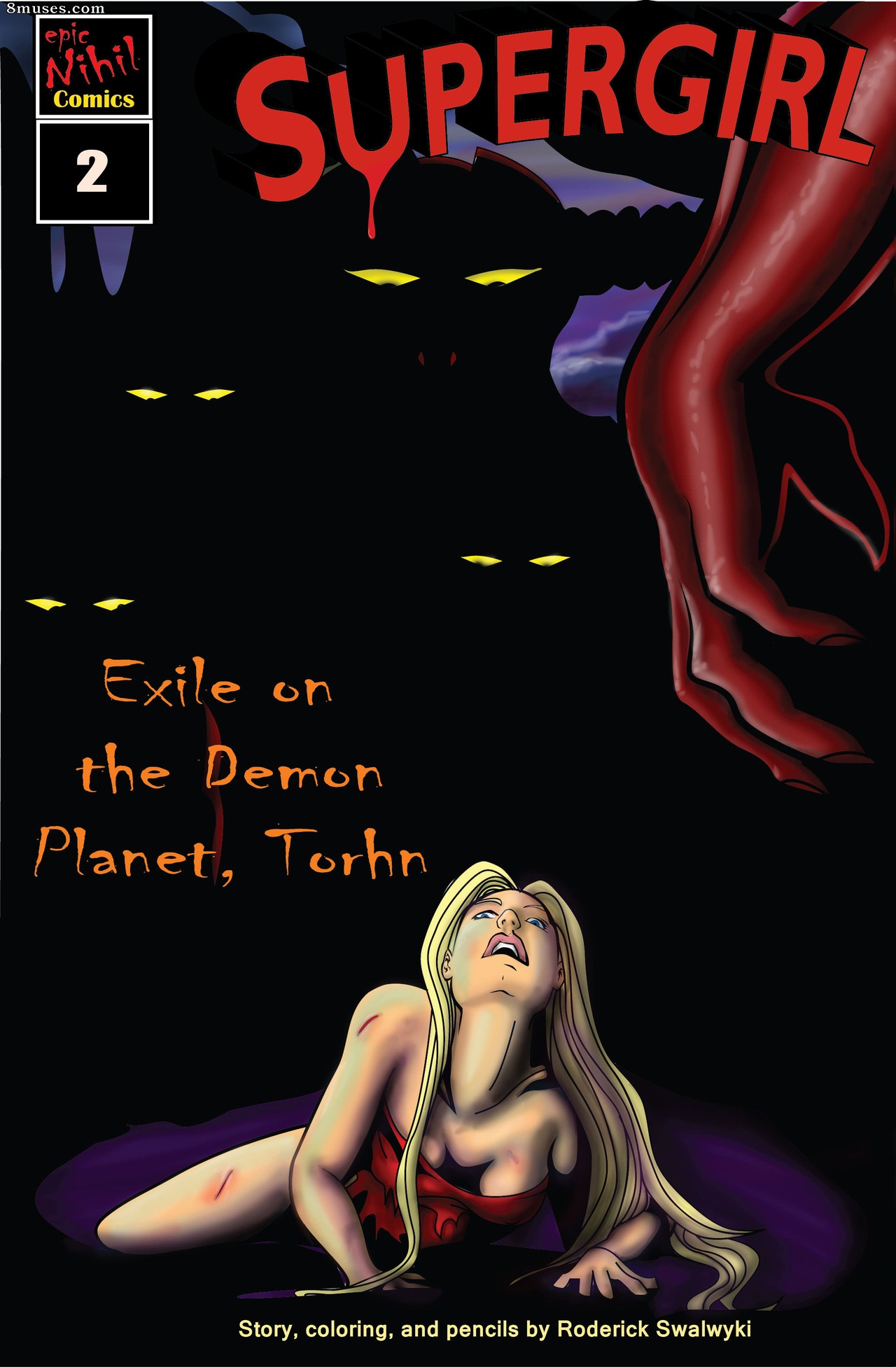 Supergirl -  Demonic Bloodsport - Issue 2 - Page 1