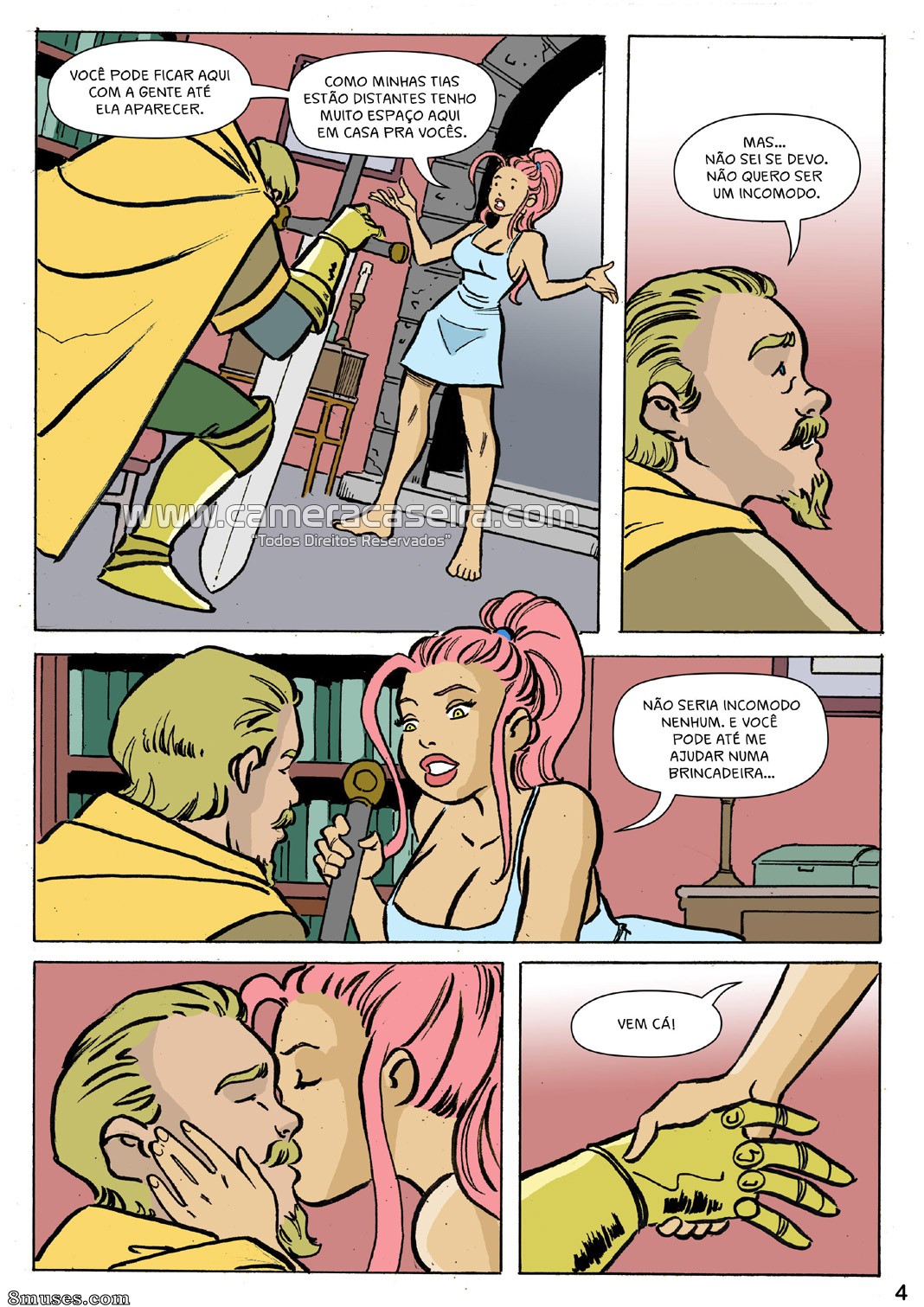 Contes de baise - 6 Lancelot et le roi Arthur - Page 4