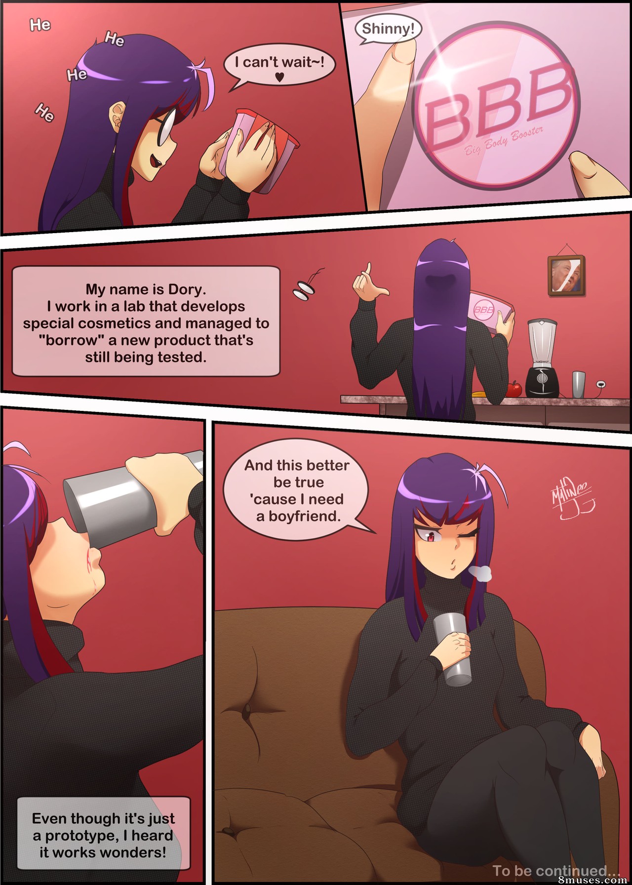 Matinee - Booty Booster - Page 1