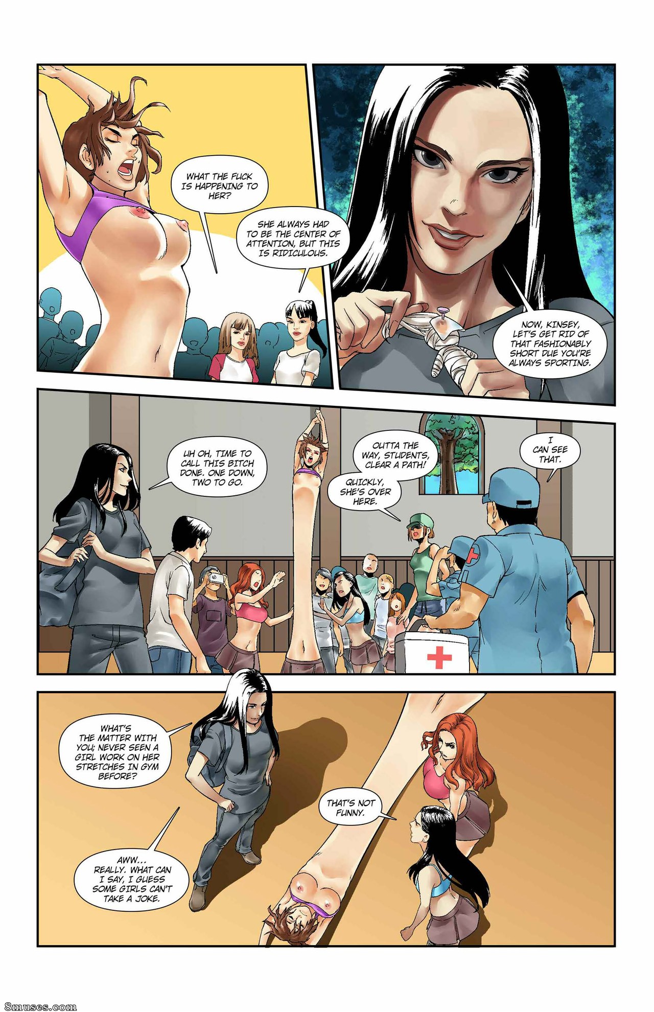Giantess Club Comics - Por qualquer esticada da imaginação - Página 11