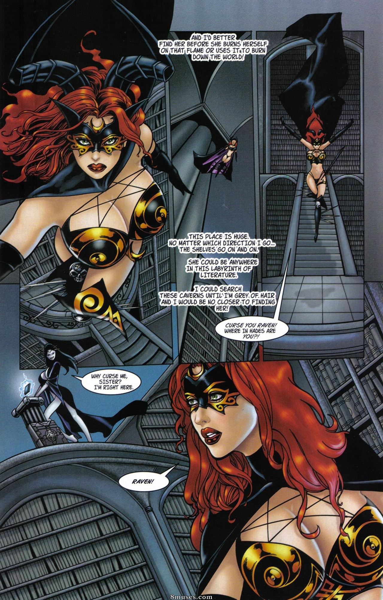 BroadSword Comics - Tarot - Witch of the Black Rose 058 - Page 10