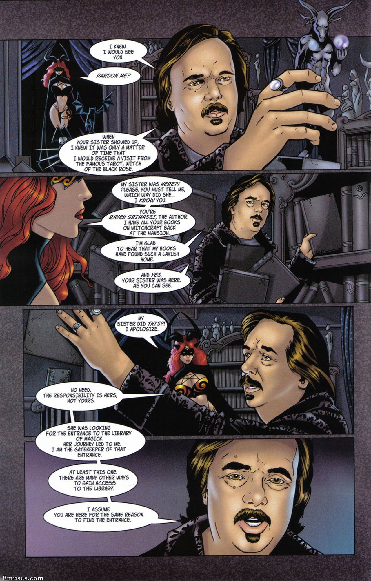 BroadSword Comics - Tarot - Witch of the Black Rose 058 - Page 4