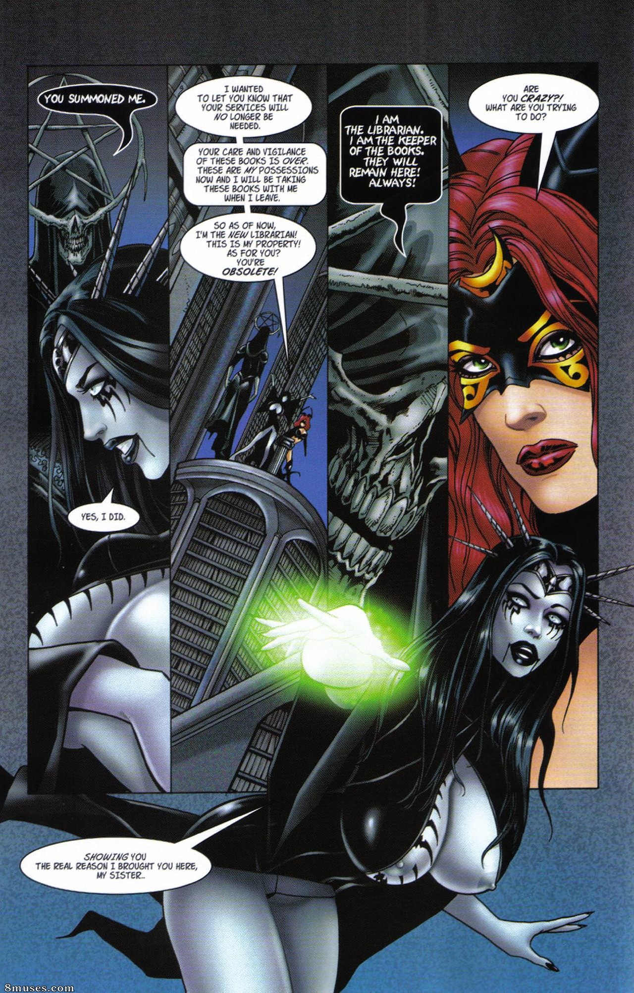 BroadSword Comics - Tarot - Witch of the Black Rose 058 - Page 14