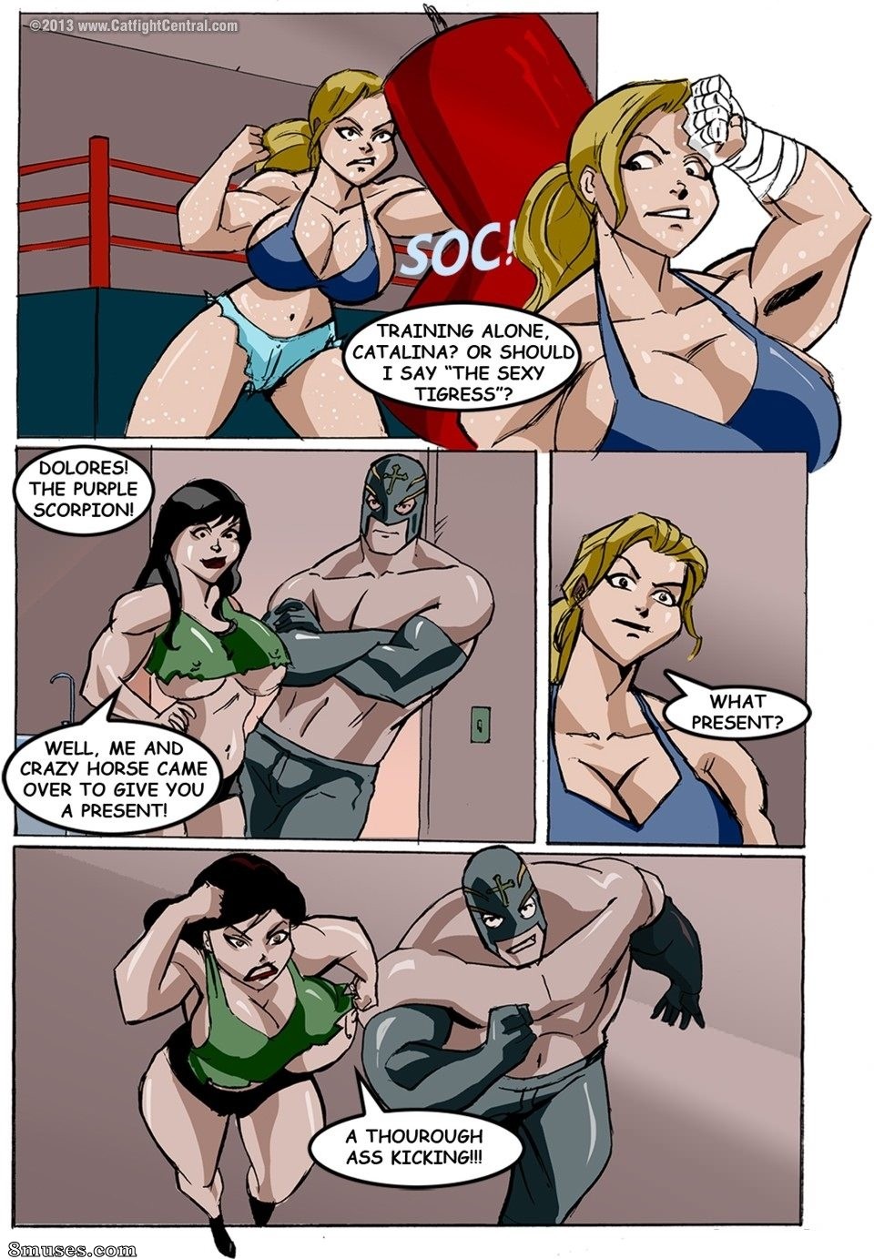 Catfight Central - Lucha Libre XXX - Page 16