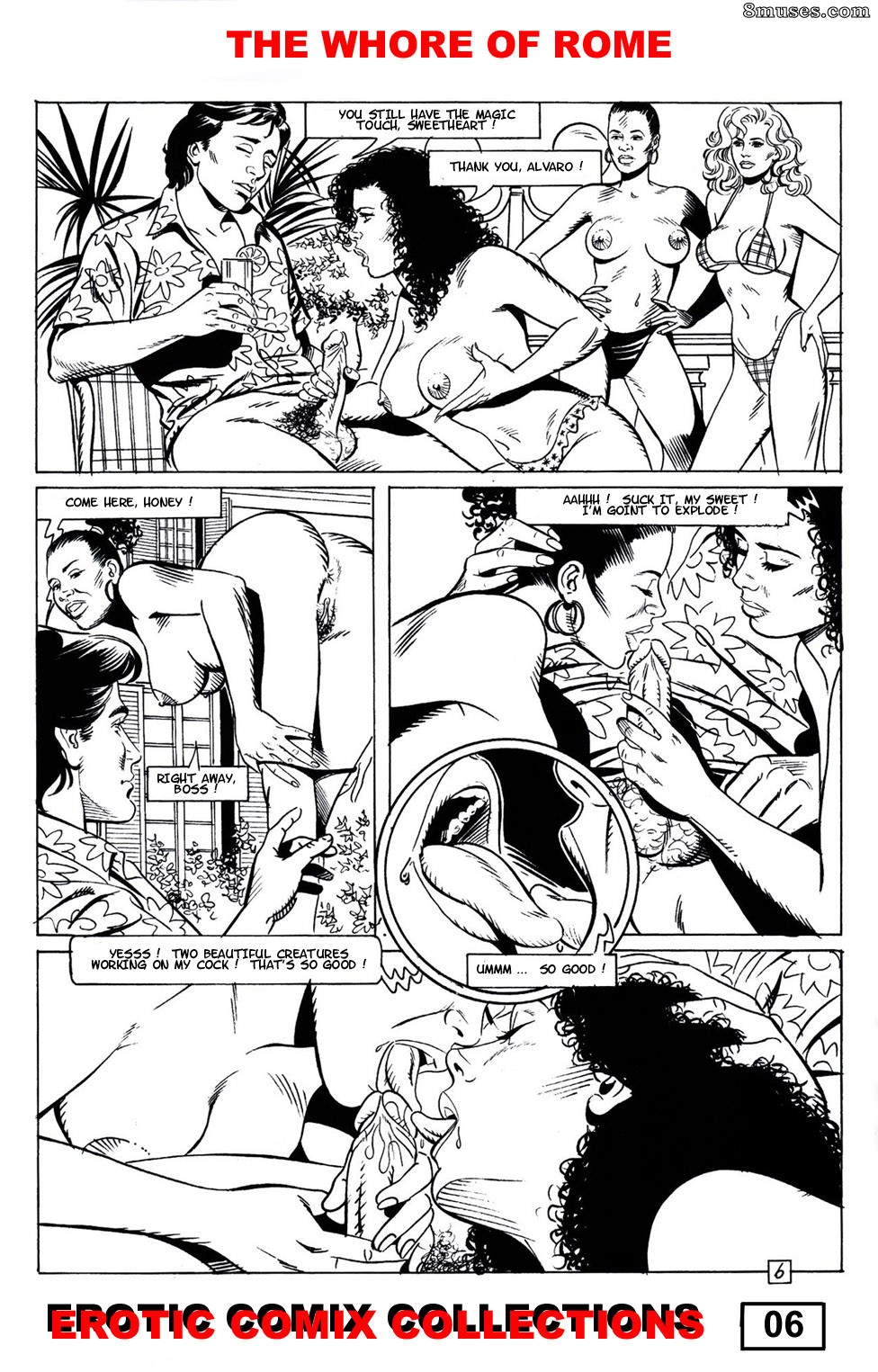 Classic Comics Collection - A meretriz de Roma - Página 8